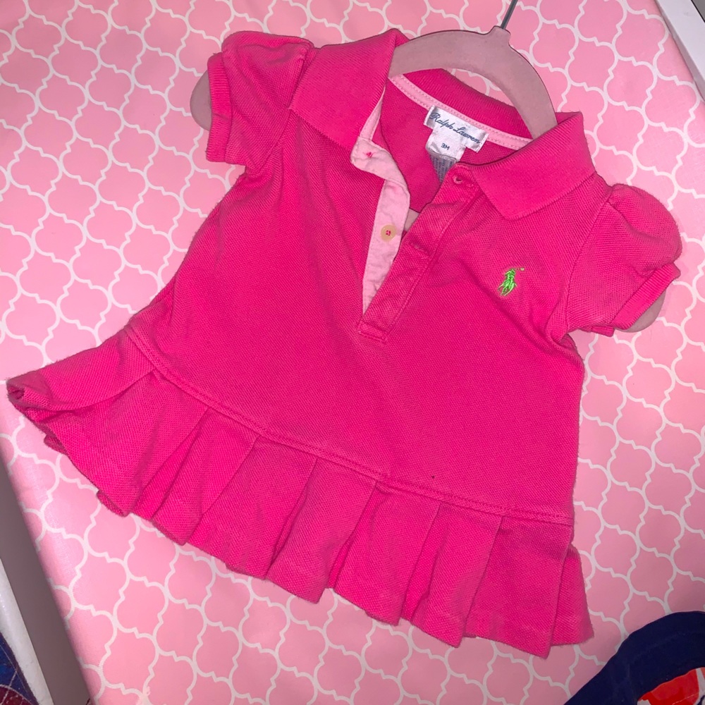 Ralph lauren baby girl polo dress